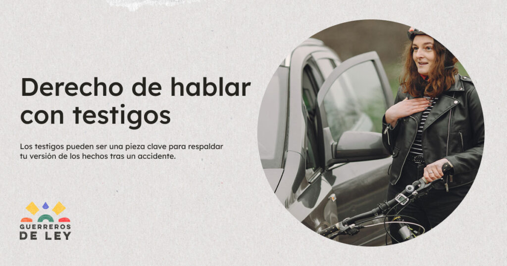 Derecho de hablar con testigos