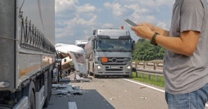 Pasos a seguir para presentar una reclamación después de un choque con un camión