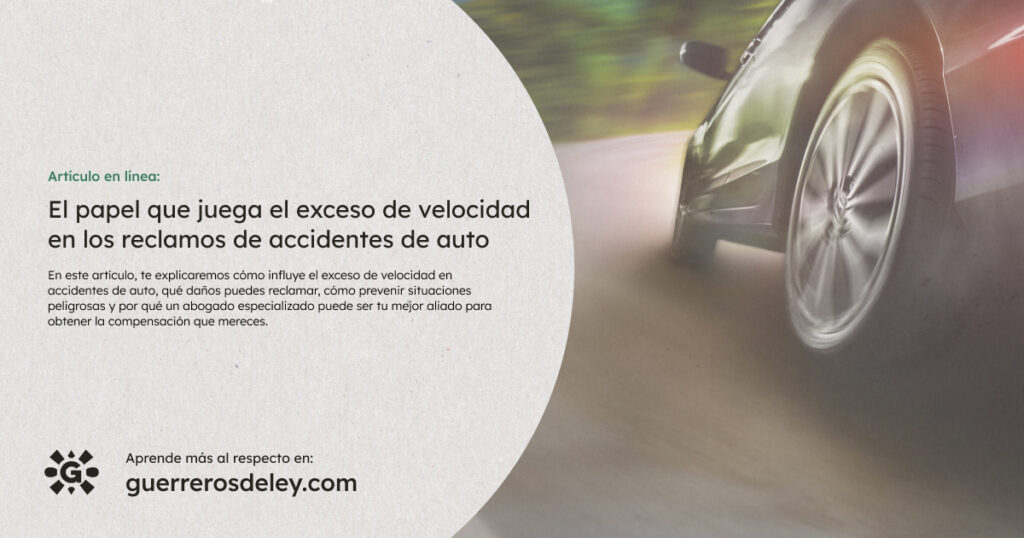 Auto en movimiento a alta velocidad