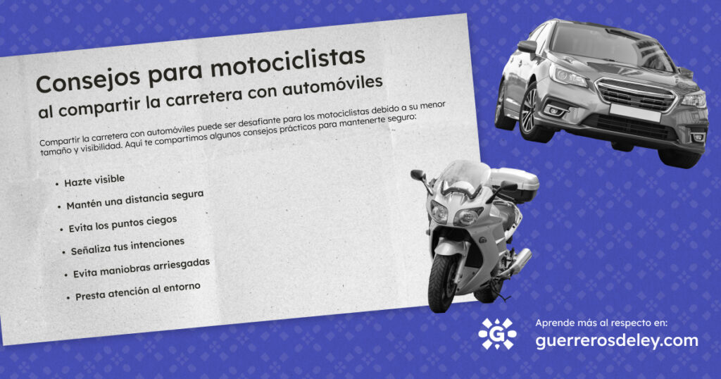 Consejos para motociclistas al conducir