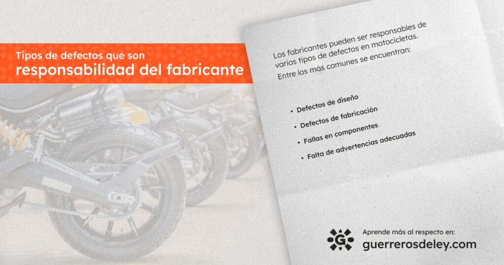 Defectos que responsabilizan al fabricante