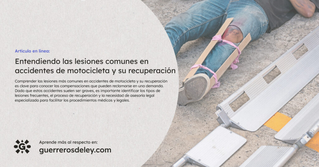 Fractura de pierna tras accidente