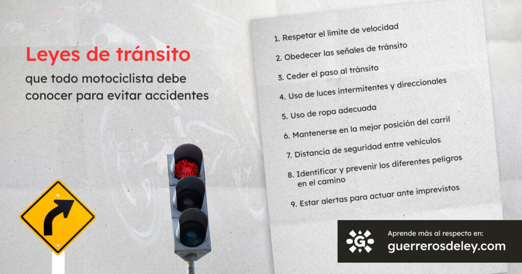 Leyes de tránsito para motociclistas