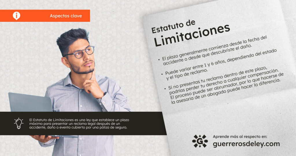 Puntos clave sobre estatuto de limitaciones