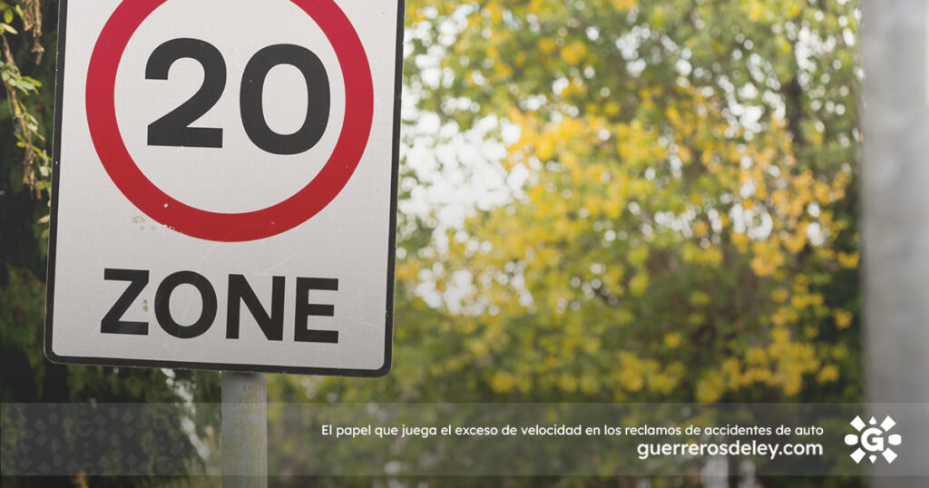 Señal de límite de velocidad