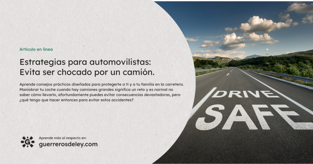 Autopista. Conduzca con cuidado