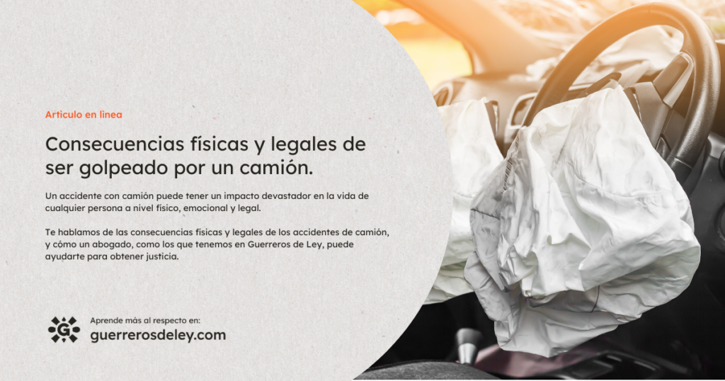 Bolsa de aire ante accidente