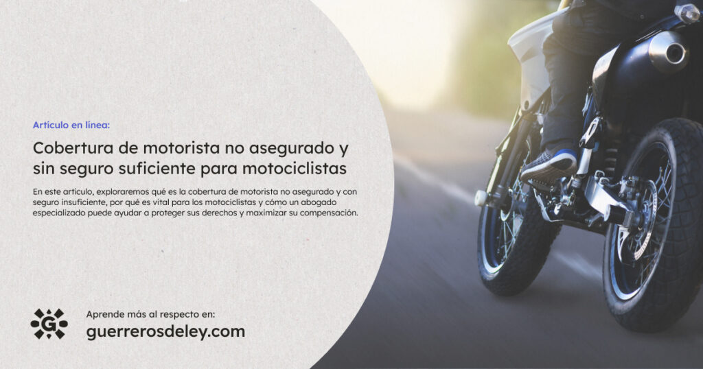 Motocicleta con velocidad en carretera