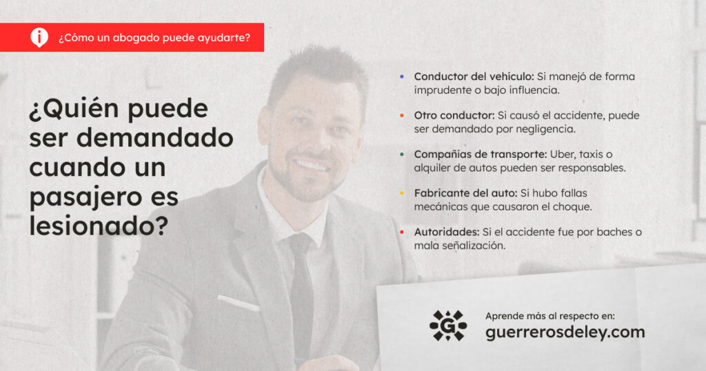 Quién puede ser demandado