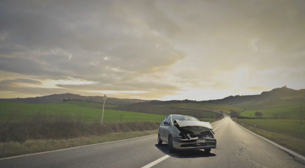 accidente de auto
