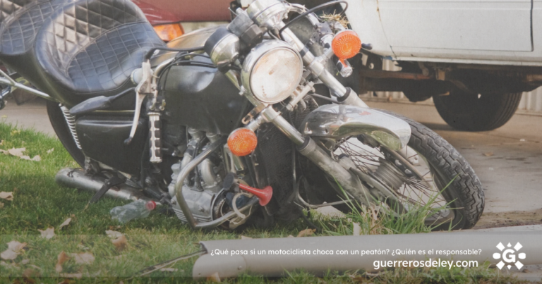 moto chocada